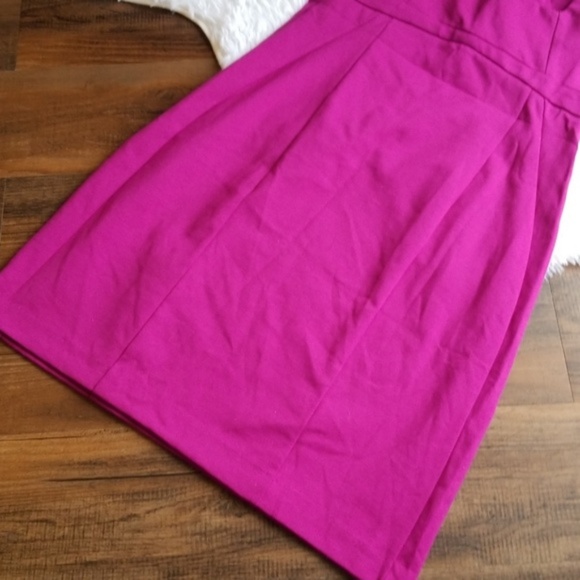 New York and Company Purple Dress Casual Work Sz 8 - Picture 5 of 6